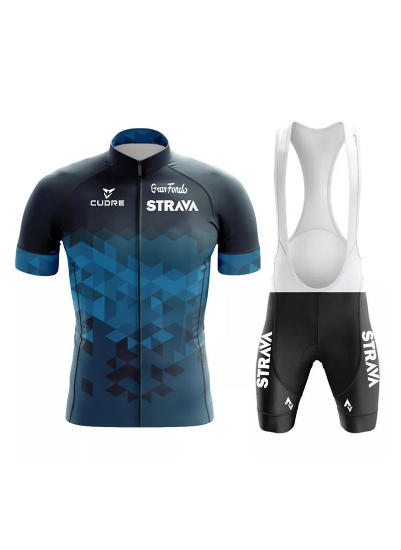 KUYING GR New Summer Outdoor Sunscreen Moisture Absorption Quick Drying Bicycle Women's Cycling Clothing Set  - Image 1