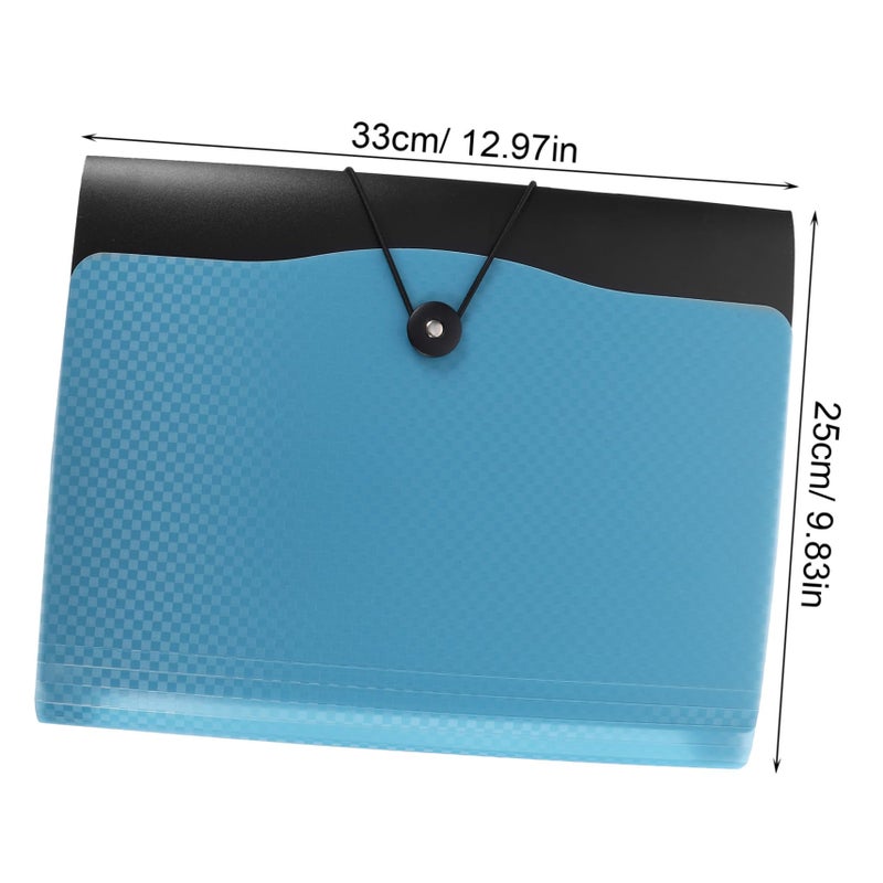 Expanding Accordion File Folder Organizer Portable Document Storage for Office Home School - Image 3