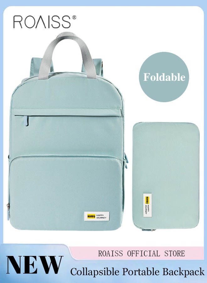 roaiss Multifunctional Lightweight Foldable Backpack Unisex Stylish Portable Travel Backpack for Short Trips Large Capacity Casual Sports Bag Suitable for Outdoor Activities or Daily Commute - Image 1