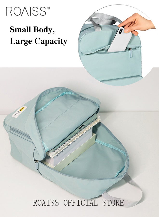 roaiss Multifunctional Lightweight Foldable Backpack Unisex Stylish Portable Travel Backpack for Short Trips Large Capacity Casual Sports Bag Suitable for Outdoor Activities or Daily Commute - Image 3