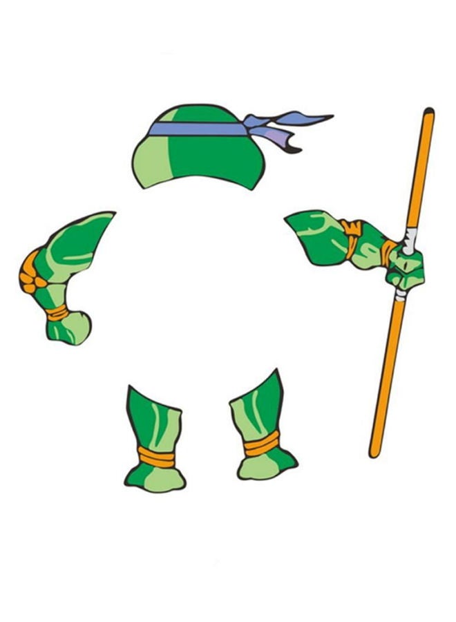 NIBEMINENT 3D Teenage Mutant Ninja Pattern Car Sticker