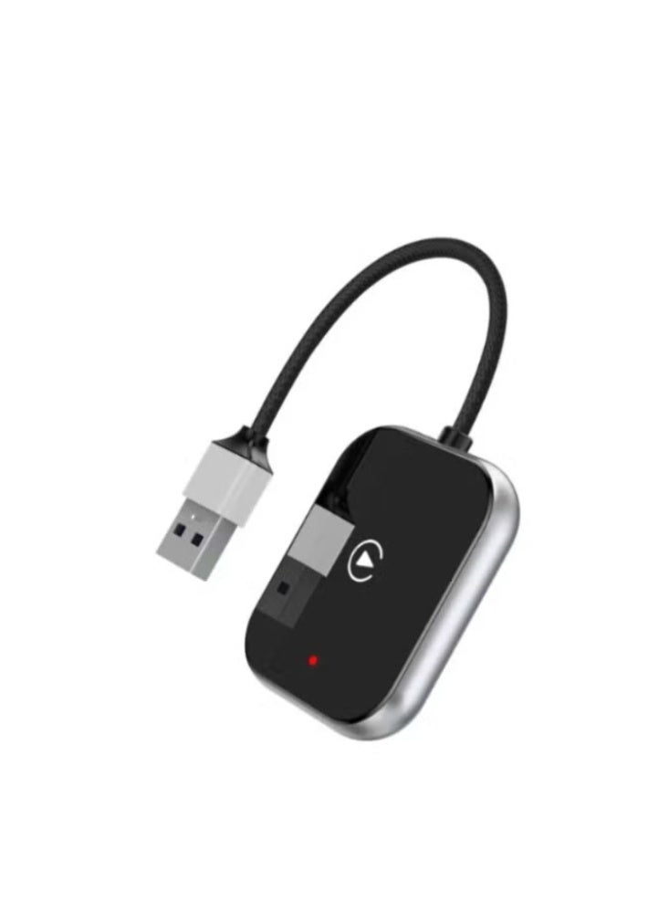EARLDOM 2 in 1 Wireless CarPlay Adapter – Plug & Play Smart Car USB Adapter - Image 1