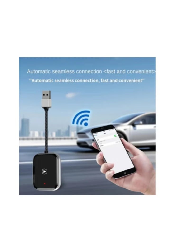 EARLDOM 2 in 1 Wireless CarPlay Adapter – Plug & Play Smart Car USB Adapter - Image 5