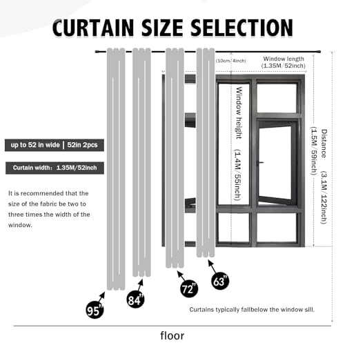 indistar Star Cutout Kids Window Blackout Curtains for Girl Bedroom Window Room Darkening Curtains & Drapes Baby Nursery Curtains (2 Panel,52Wx63L inch,Pink) - Image 2