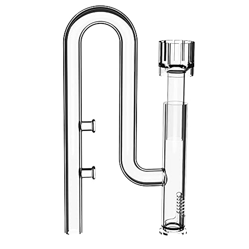 FZONE Aquairum Mini Glass Skimmer Lily Pipe for Mini and Nano Tank - Image 1
