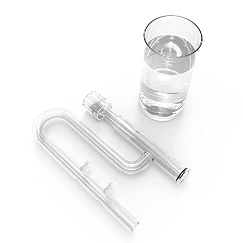 FZONE Aquairum Mini Glass Skimmer Lily Pipe for Mini and Nano Tank - Image 4