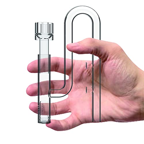 FZONE Aquairum Mini Glass Skimmer Lily Pipe for Mini and Nano Tank - Image 5
