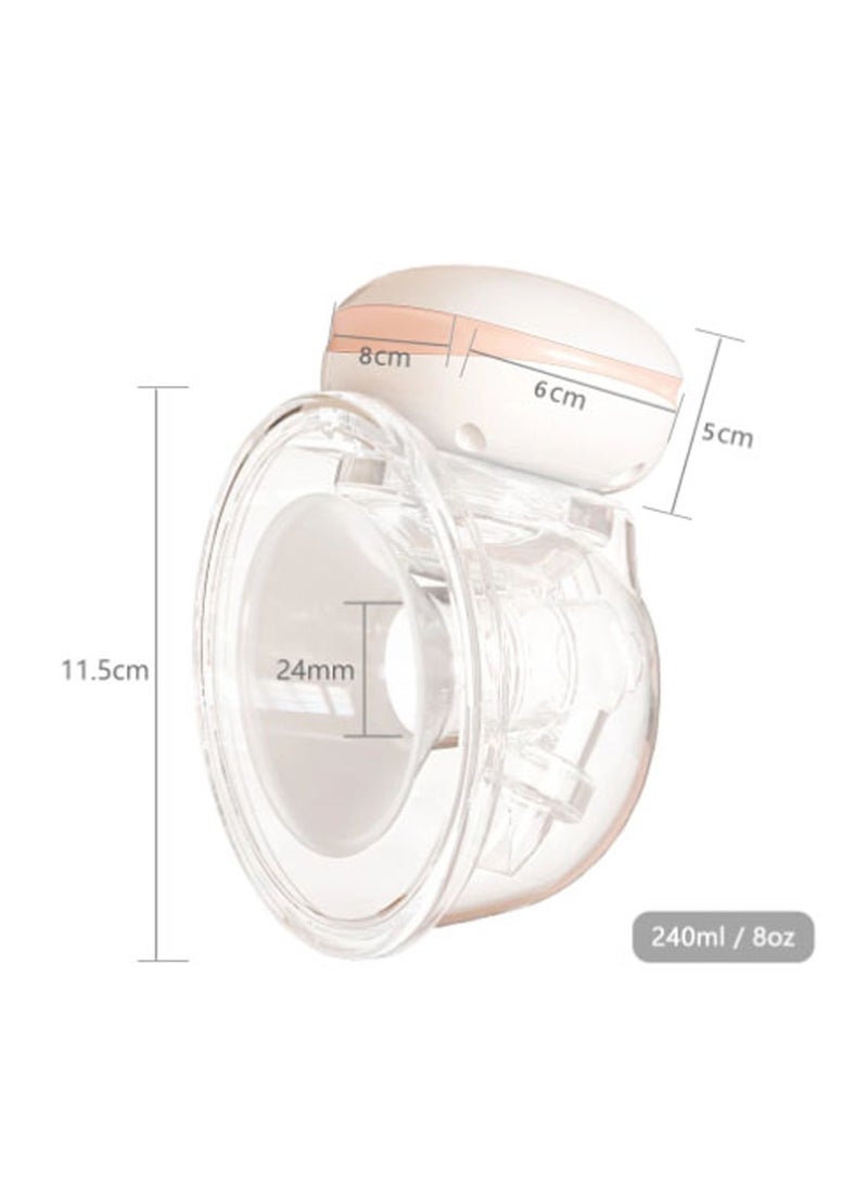 HFN 2-Piece Wearable Electric Breastfeeding Kit Portable Breast Pump - Image 3