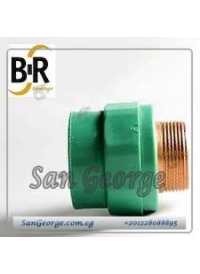 باننجر جلبة بسن ذكر من بي ار Br قطر 25 مم ( 3/4 " بوصه ) 