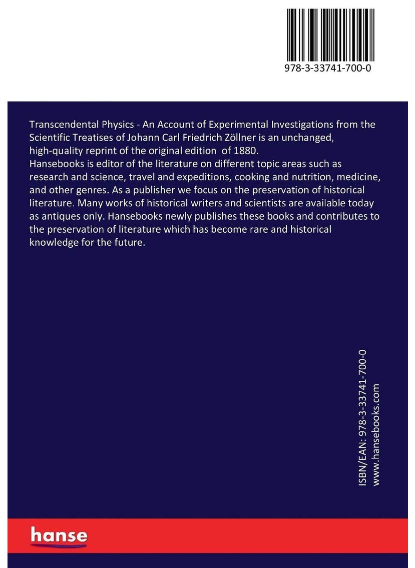 Transcendental Physics: An Account of Experimental Investigations from the Scientific Treatises of Johann Carl Friedrich Zöllner  - Image 2