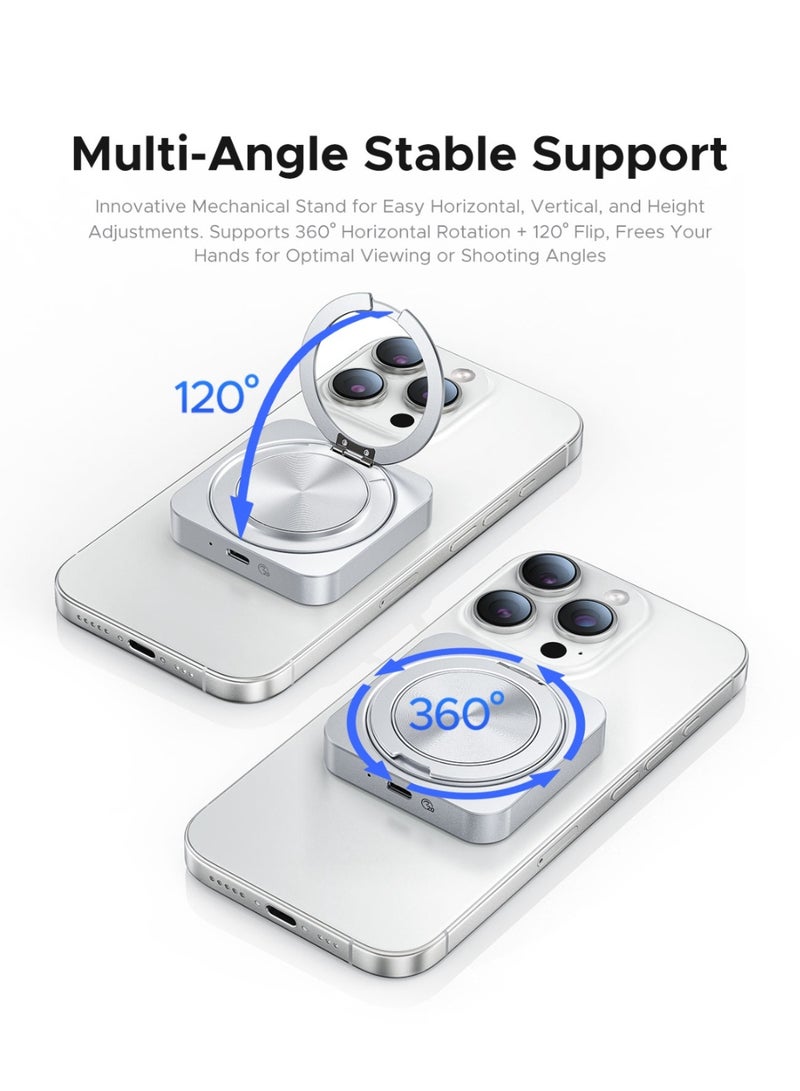 Orico ORICO 1TB Magnetic External SSD, 4K ProRes HDR Record and Store, 20Gbps Magnetic Portable SSD with Foldable Stand-CZ20PLUS - Image 5