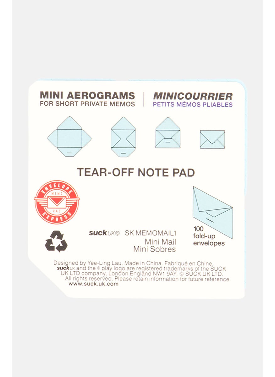 Suck UK - Notizzettel Mini Mail, Blue - Image 1