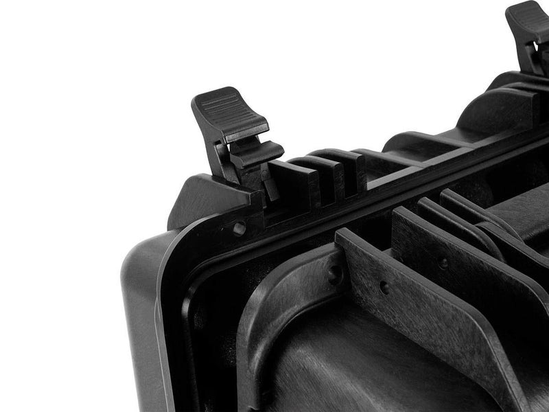Monoprice Weatherproof/Shockproof Hard Case - IP67 Level dust and Water Protection up to 1 Meter Depth with Customizable Foam, 19" x 16" x 6", Black - Image 5
