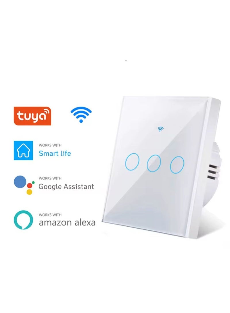 مفتاح إضاءة ذكي ثلاثي - Image 1