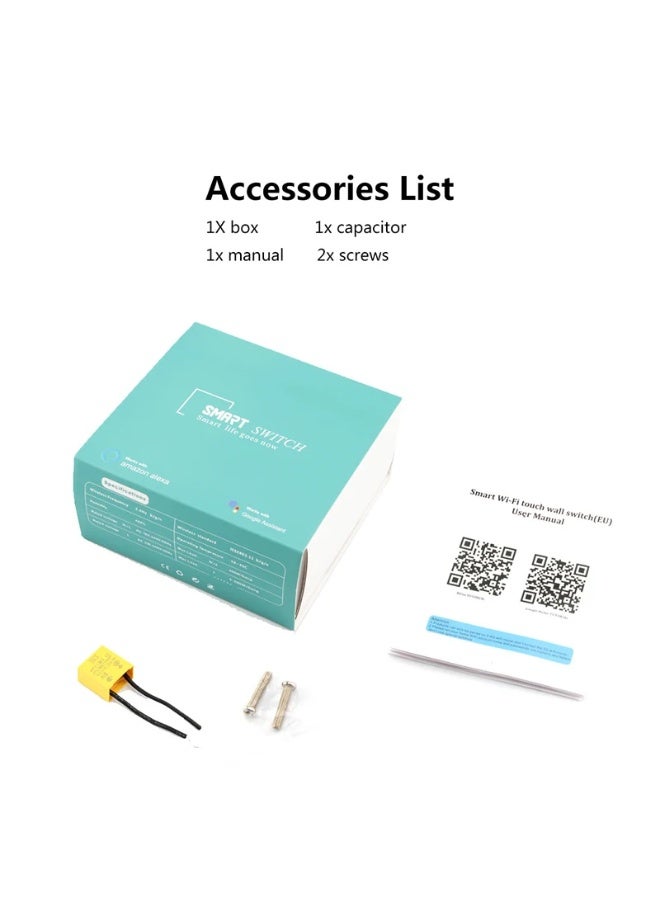 مفتاح إضاءة ذكي ثلاثي - Image 2