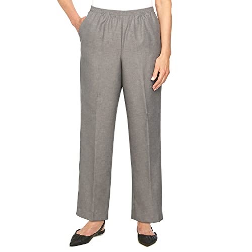 Alfred Dunner Women's Medium Pant,Grey,18 - Image 5