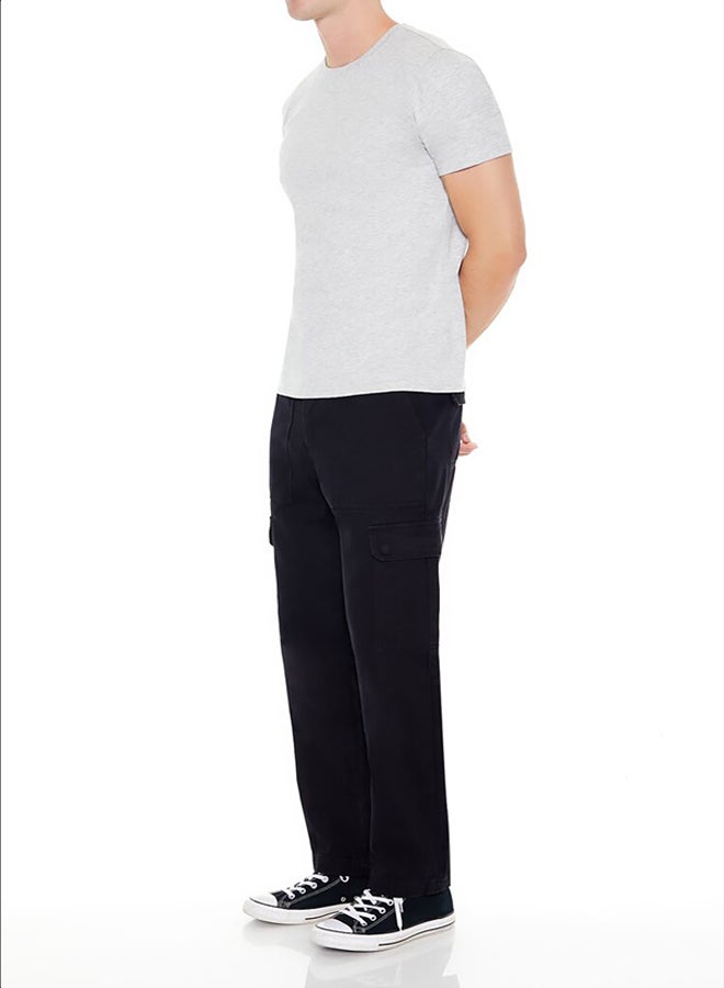 FOREVER 21 Mid-Rise Straight Cargo Pants  - Image 3