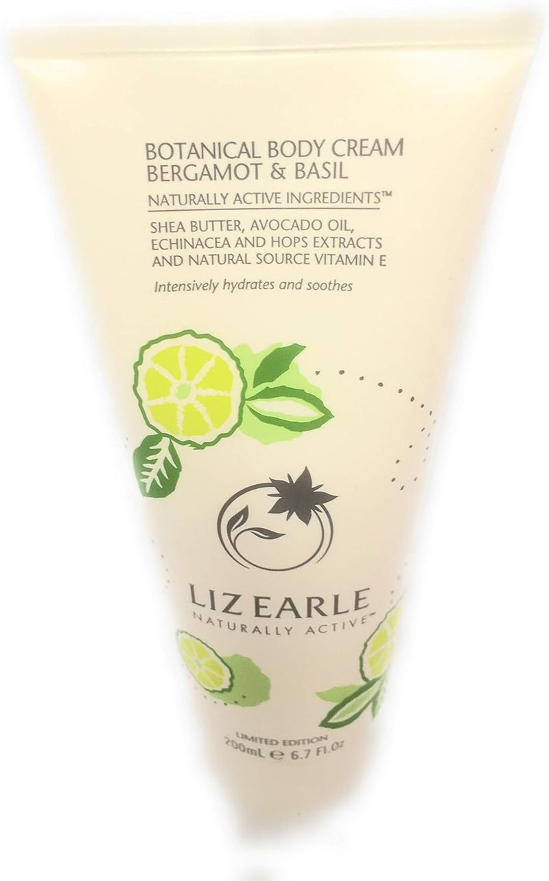 Liz Earle Botanical Body Cream Bergamot Basil 200ml Limited Edition