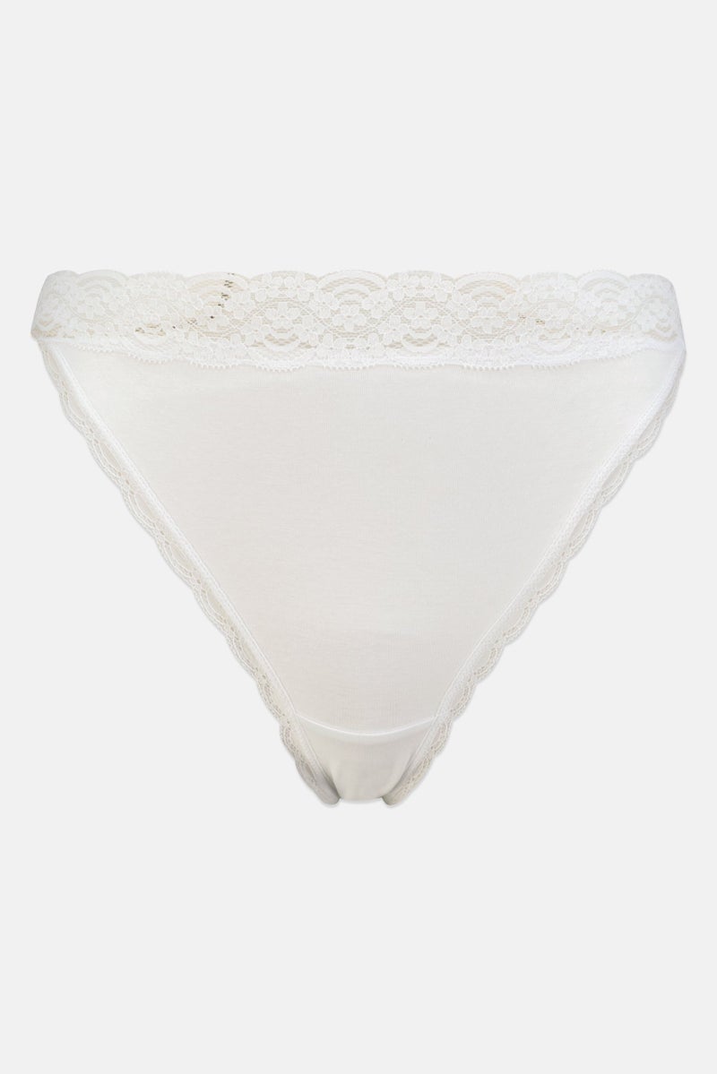 bebe سراويل داخلية نسائية 3 قطع بفتحات، متعددة الألوان - Image 3