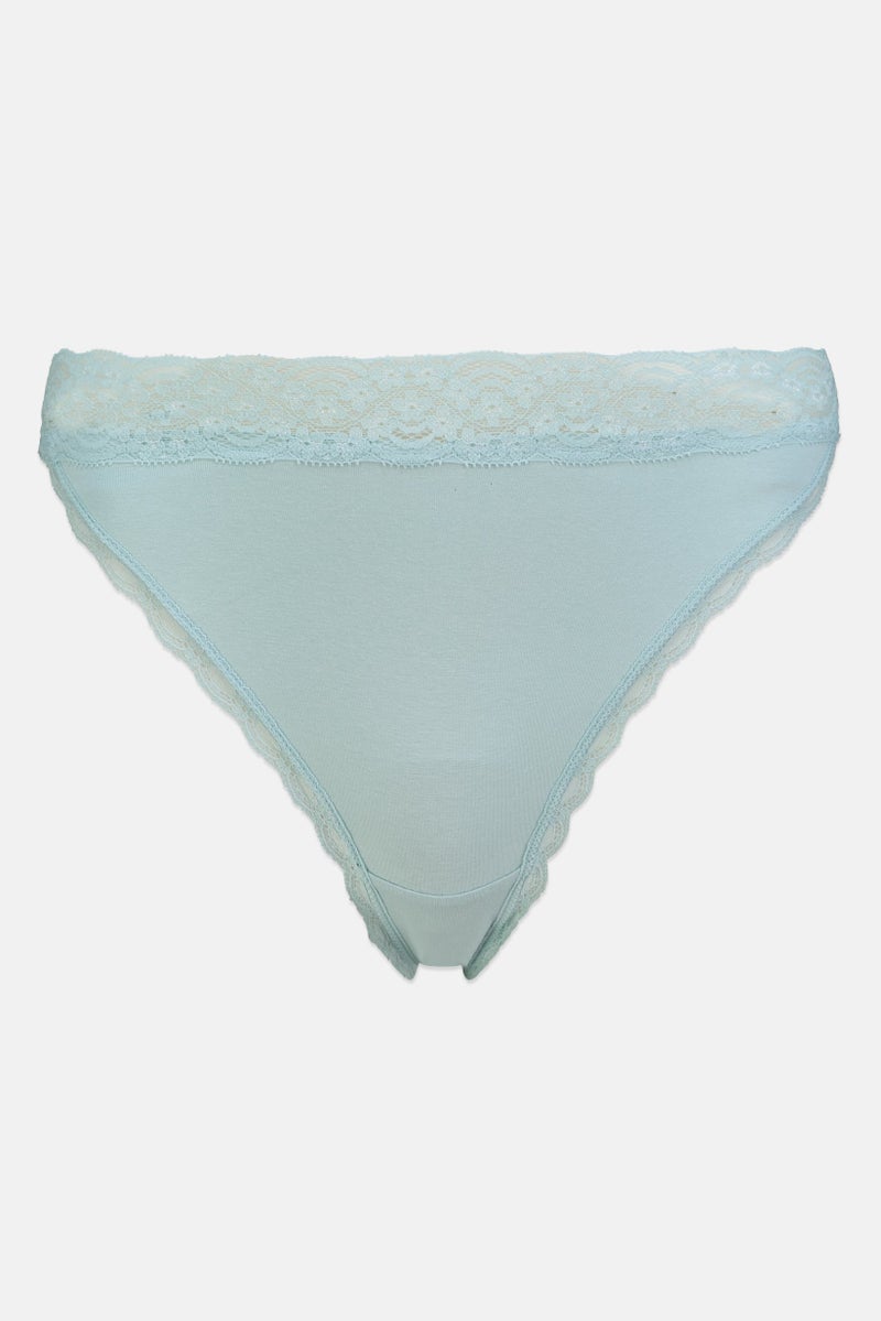 bebe سراويل داخلية نسائية 3 قطع بفتحات، متعددة الألوان - Image 4