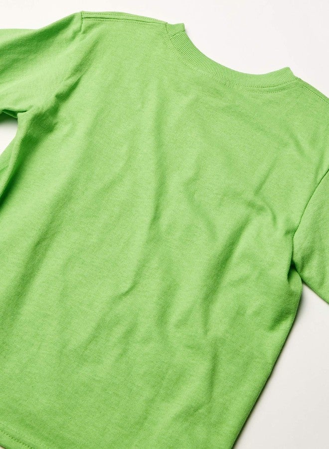 Pinkfong Boys' Toddler Baby Shark Doo Short Sleeve T-Shirt, Lime, 2T - Image 2