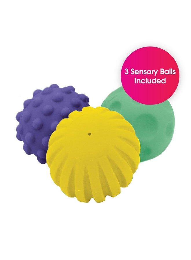 Edushape Sensory Hoops Bathtub Basketball Hoop for Kids - Basketball Bath Game Set for Babies, Toddlers - Baby Basketball Hoop for Toddlers 1-3 - Image 3