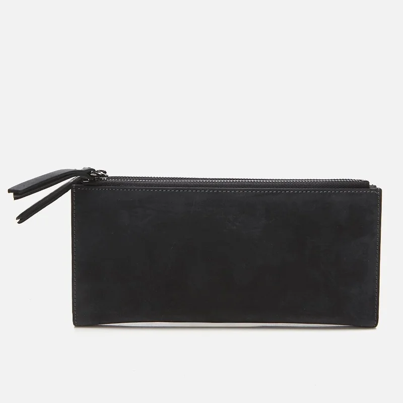 Hotiç 06CUH269180A250 Genuine Leather Anthracite Men's Wallet