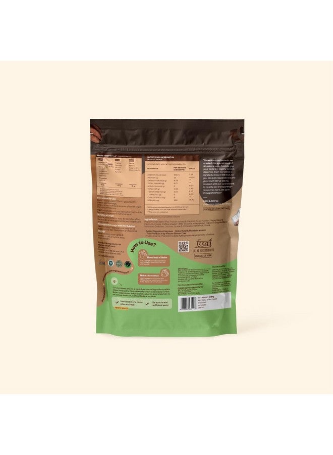 ORIGIN NUTRITION مسحوق بروتين نباتي طبيعي 100% من أوريجن نيوترشن 800 جرام، بنكهة الموكا مع 25 جرام بروتين نباتي، بدون سكر مضاف، خالي من الجلوتين، خالي من الألبان، خالي من الصويا، غير معدل وراثيًا، 20 حصة - Image 5