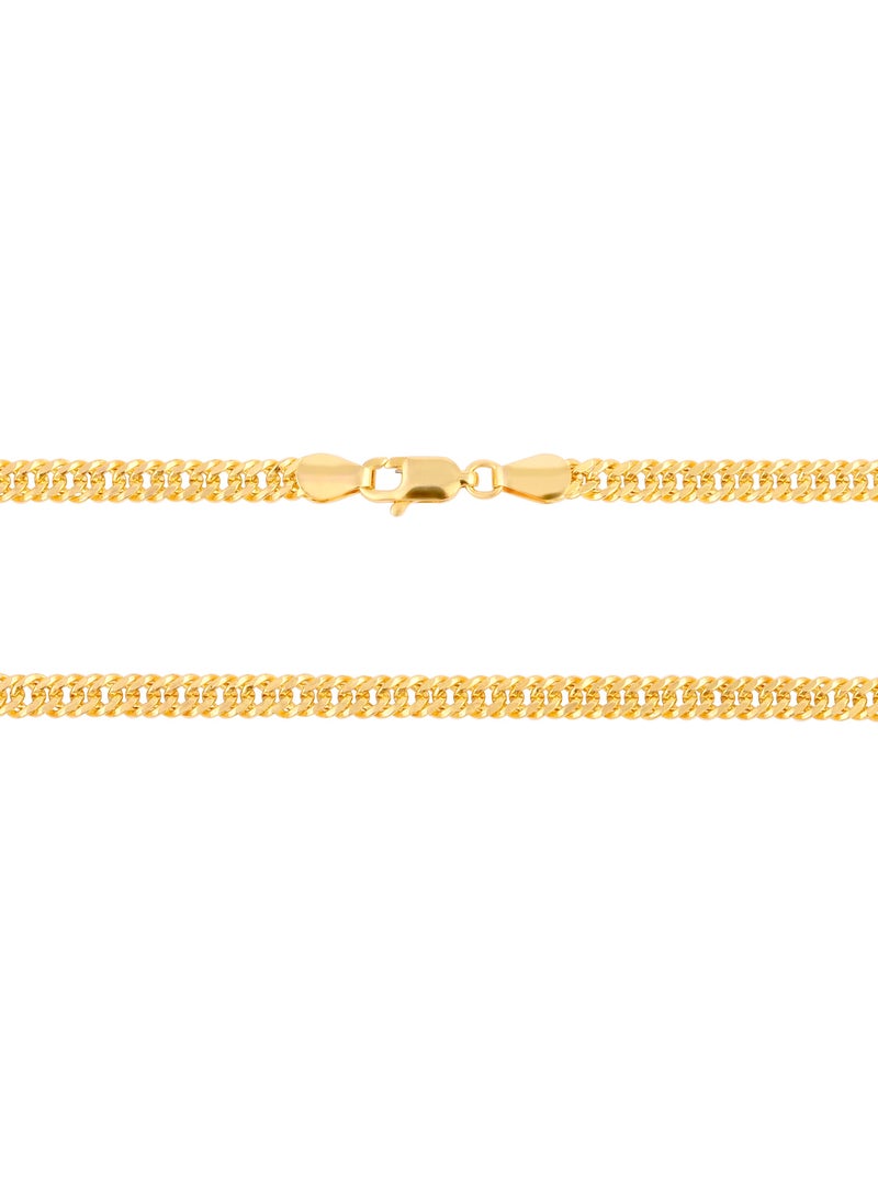 BAFLEH JEWELLERY Classic Gold Chains for Everyone: Unisex 18kt Style  - Image 2
