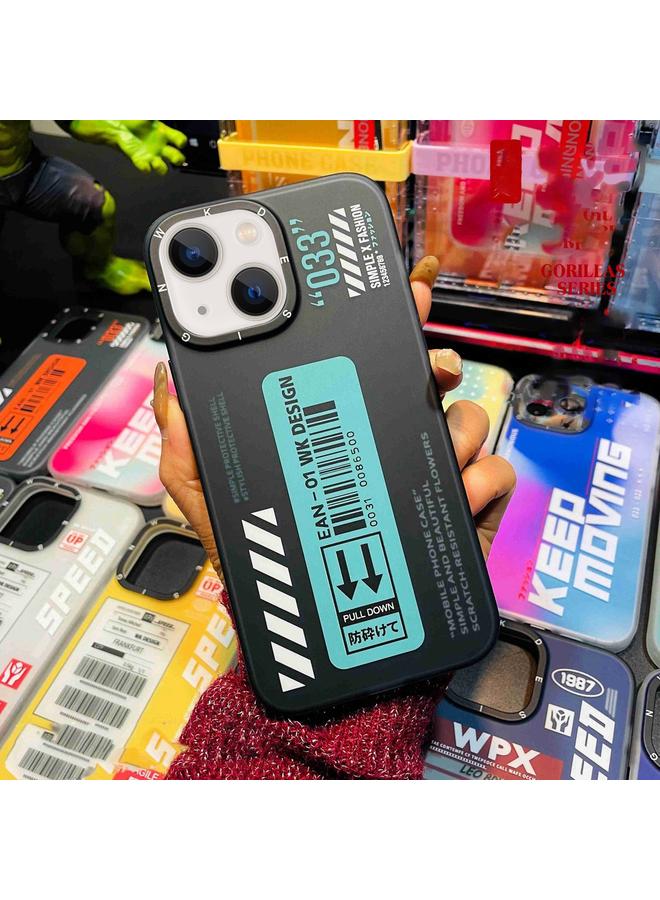 دبليو كيه جراب لهاتف iPhone 13 WPC-015 Gorillas Series Cool PC + TPU جراب هاتف - Image 1