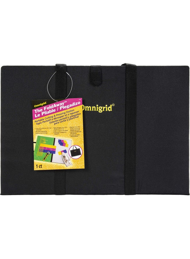 Omnigrid Omnigrid Fold-Away Cutting & Pressing Station, 12" x 18", Black  - Image 1