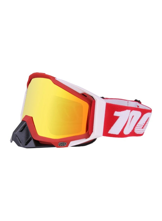 100 % Pure High Performance Outdoor Cycling Goggles with Tinted Lens and Ergonomic Design Superior Windproof Full UV Protection and Ultra Secure Fit for Intense Rides - Image 1