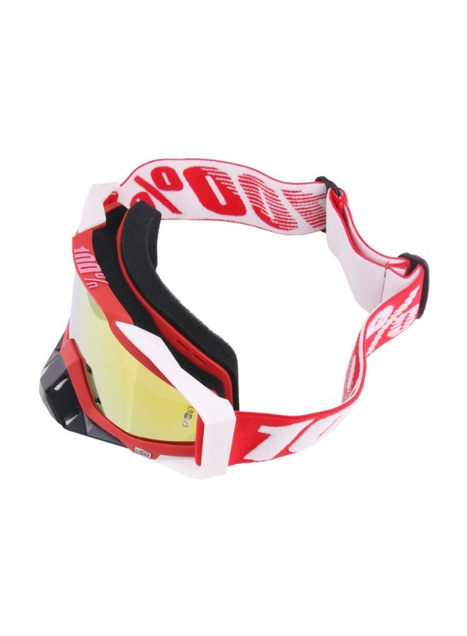 100 % Pure High Performance Outdoor Cycling Goggles with Tinted Lens and Ergonomic Design Superior Windproof Full UV Protection and Ultra Secure Fit for Intense Rides - Image 2