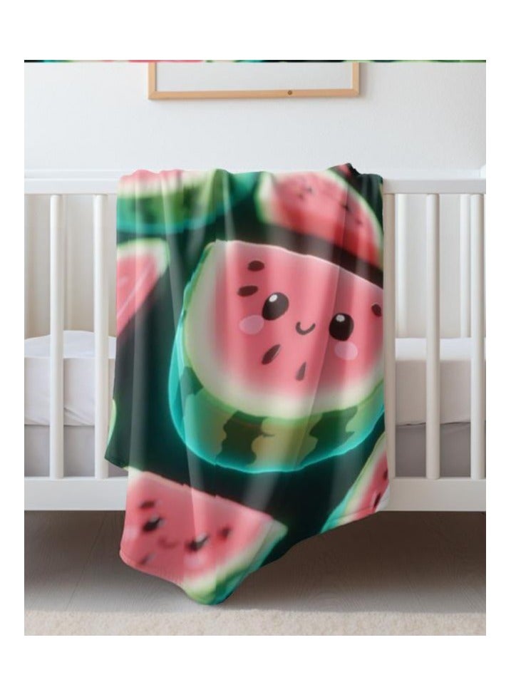 general Children's or student cartoon flannel thin blanket (warm and comfortable, suitable for sleep, games) 100cm*150cm - 309 - Image 1