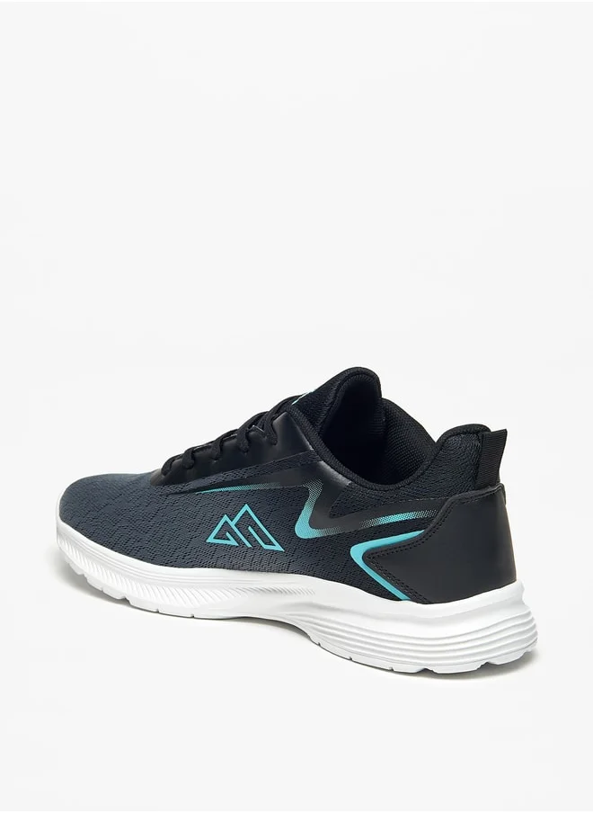 شو اكسبرس Men's Textured Lace-Up Sports Shoes