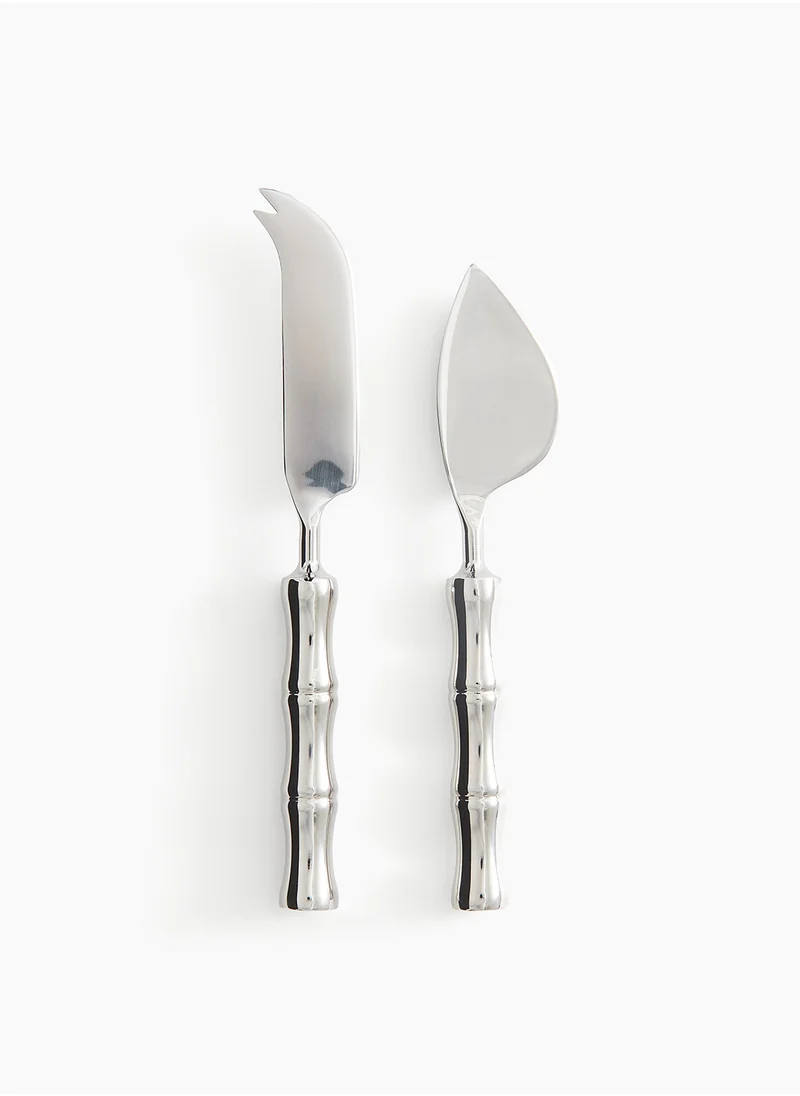 H&M 2-Pack Metal Cheese Knives