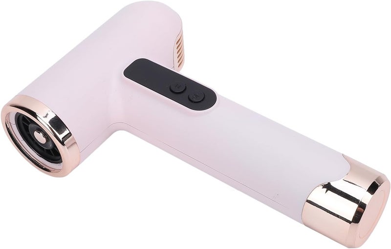 LICAEVEY Hair Dryer, 100000 RPM Portable Rechargeable Hair Dryer, 200W Fast Drying Blow Dryer with Nozzle for Home Travel Outdoor (cherry) - Image 4