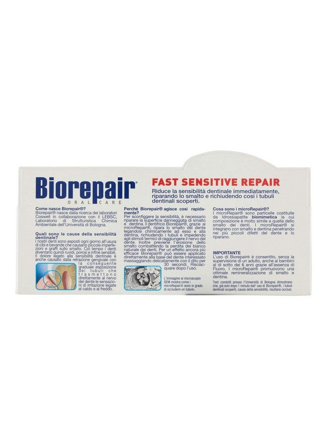 بيوريبير: معجون أسنان "إصلاح سريع للأسنان الحساسة" مع مايكروريبير، تركيبة جديدة - أنبوب 75 مل (2.5 أونصة سائلة) [مستورد من إيطاليا] - Image 3