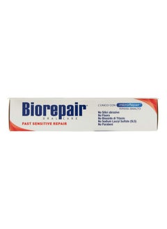 Biorepair Biorepair: "Fast Sensitive Repair" Toothpaste with microRepair, New Formula - 2.5 Fluid Ounce (75ml) Tube [ Italian Import ]  - Image 5