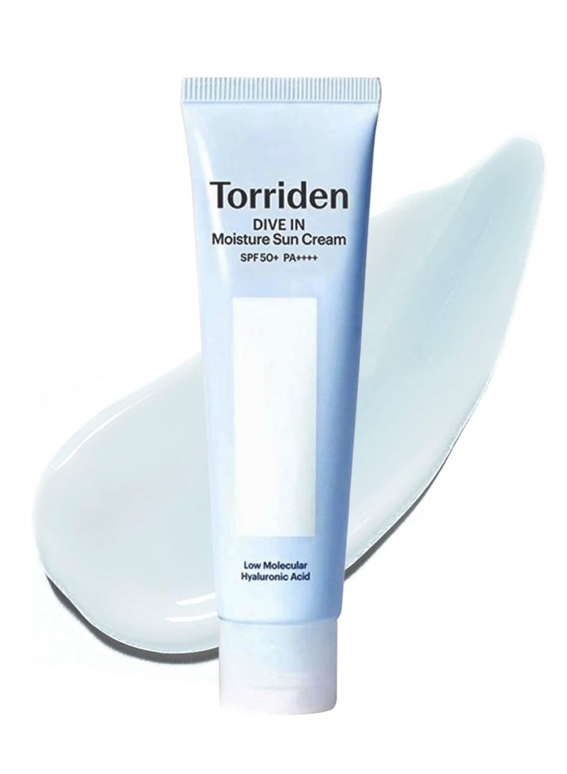Torriden DIVE-IN  Moisture Sun Cream SPF50+ PA++++ - 60ml