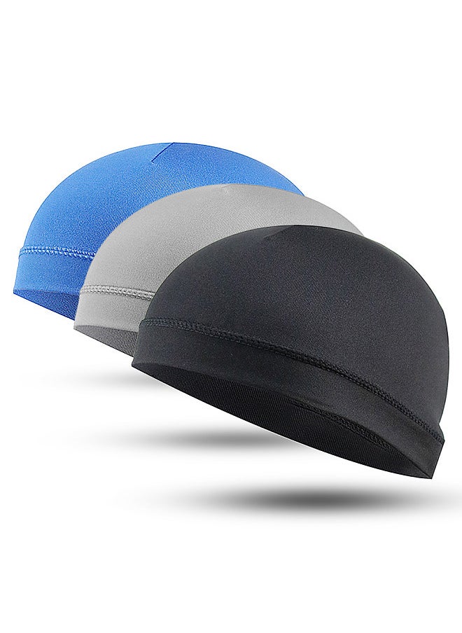 Generic - Outdoor Sports Men Cycle Cap Bicycle Bike Helmet Liner Running Skiing Motorcycle Beanie Cap Headwear - Image 1