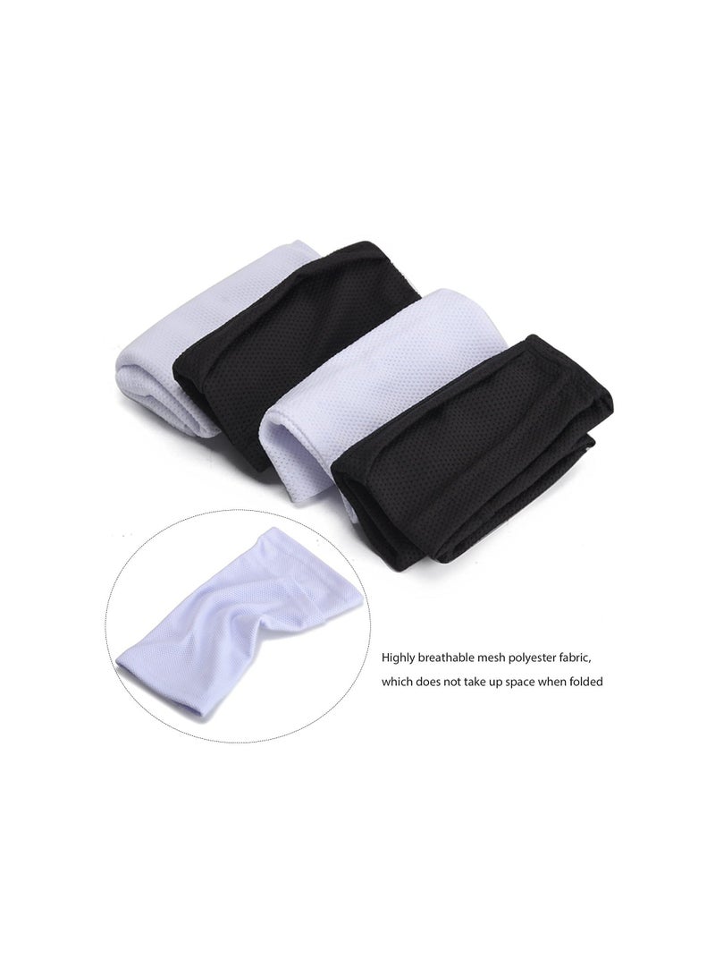 Soccer Shin Guard Socks, Breathable Sleeves with Pocket for Football Pads, Pads Holder, Protective Equipment Boys Girls, Kicking Ball(1 Pairs)(Black)