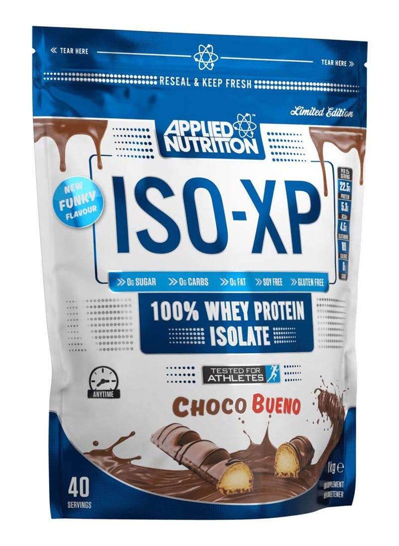 Applied Nutrition - ISO-XP Whey Protein Isolate - Chocolate Bueno -(1KG) - Image 1