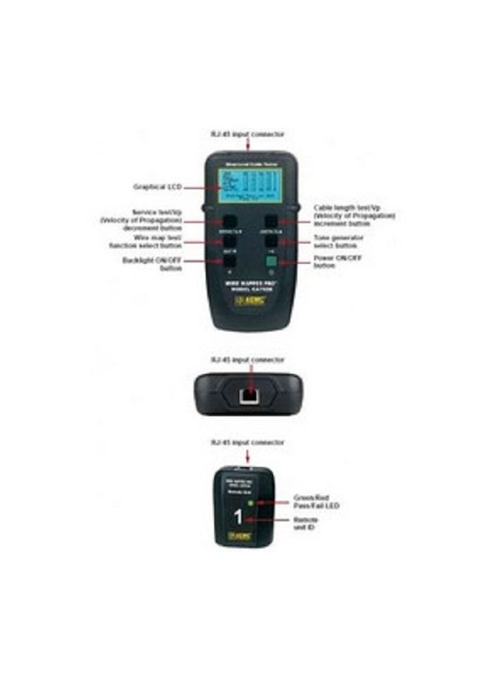 AEMC - Wire Mapper Pro LAN Cable Tester CA7028 - Image 1