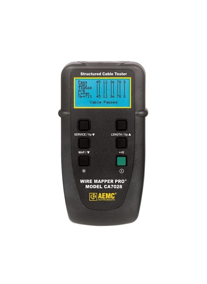 AEMC - Wire Mapper Pro LAN Cable Tester CA7028 - Image 1