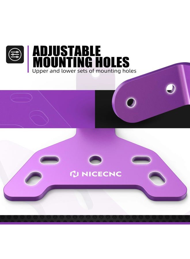 NICECNC Purple Tail Light Licence Plate Holder Mounting Bracket Compatible with Surron Light bee X Surron Light bee S Surron Light bee L1E Segway X260 Segway X160 ,See Fitment - Image 5