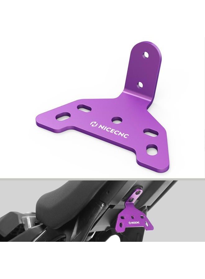 NICECNC Purple Tail Light Licence Plate Holder Mounting Bracket Compatible with Surron Light bee X Surron Light bee S Surron Light bee L1E Segway X260 Segway X160 ,See Fitment - Image 1
