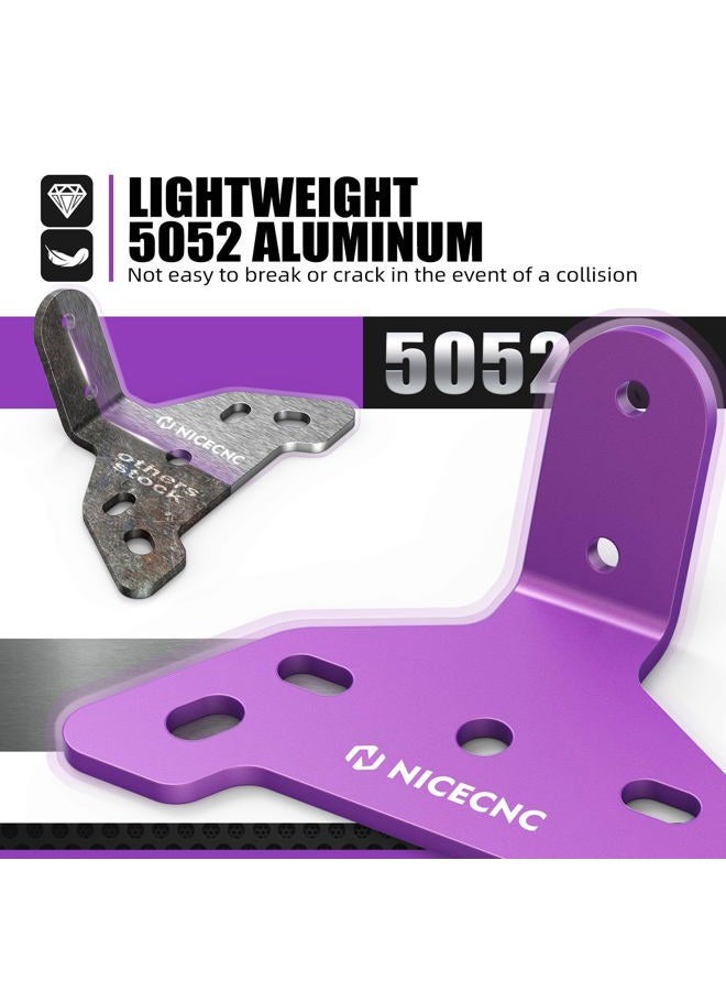 NICECNC Purple Tail Light Licence Plate Holder Mounting Bracket Compatible with Surron Light bee X Surron Light bee S Surron Light bee L1E Segway X260 Segway X160 ,See Fitment - Image 3