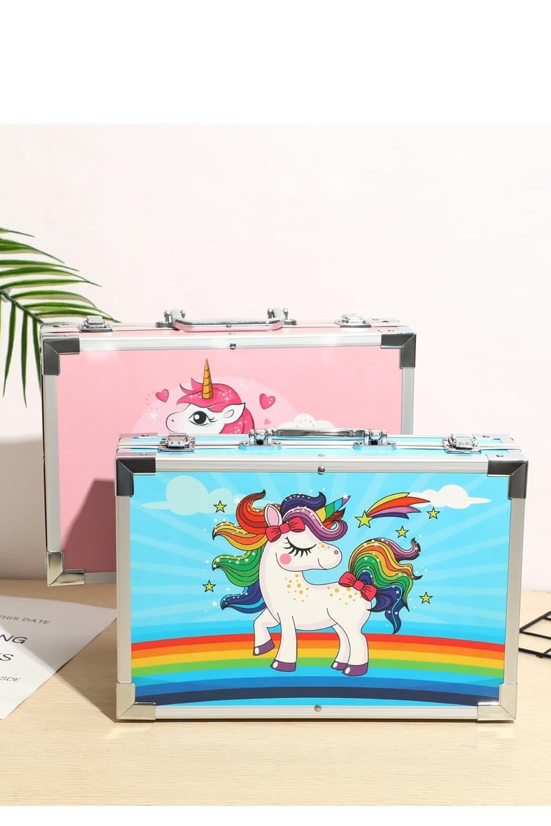 حزمة مستلزمات فنية من 145 قطعة متعدد الألوان - Image 2