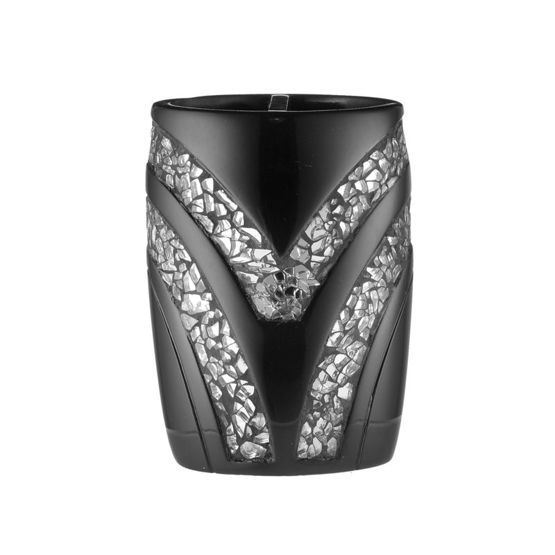 Popular Bath Popular Bath Sinatra Collection Tooth Brush Holder Black 